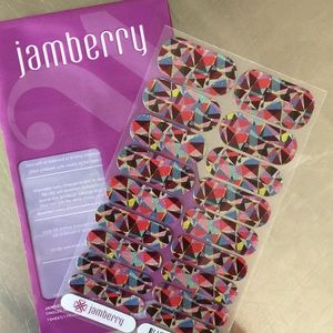 Jamberry Crash Art Glitter Nail Wraps